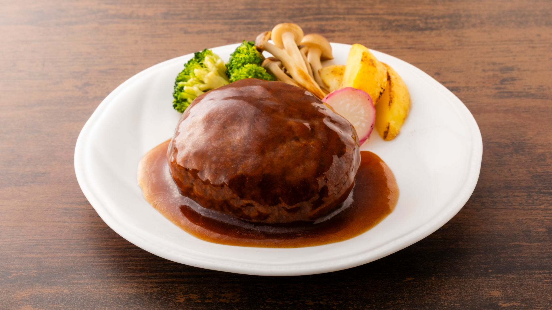 肉厚ハンバーグ