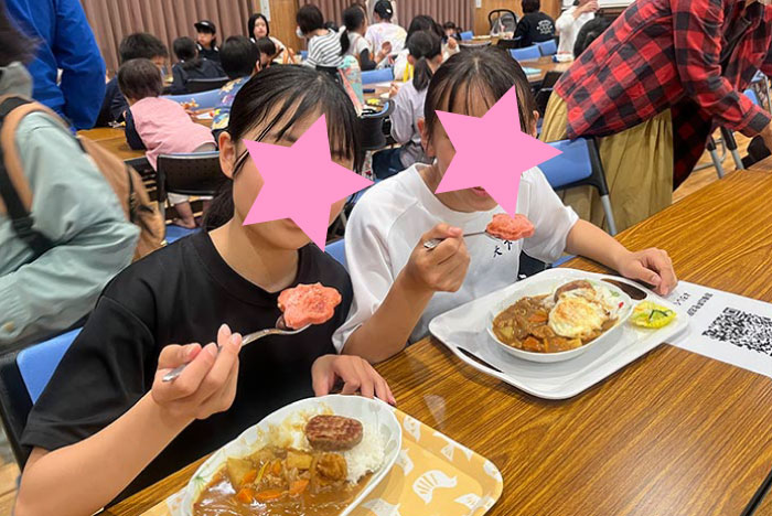 こども食堂に毎月花ソーセージを寄付しています。