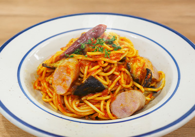 あらびきKINGのスパゲッティアラビアータ